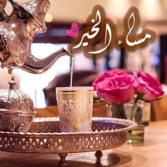 اجمل مساء الخير - احلى صور لعبارات مساء الخير 3531 2