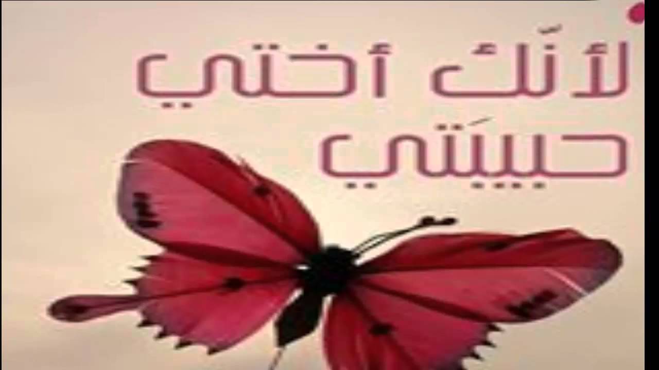 مسجات عن الاخت , مااعظم وجودك بالقرب مني ي اختي