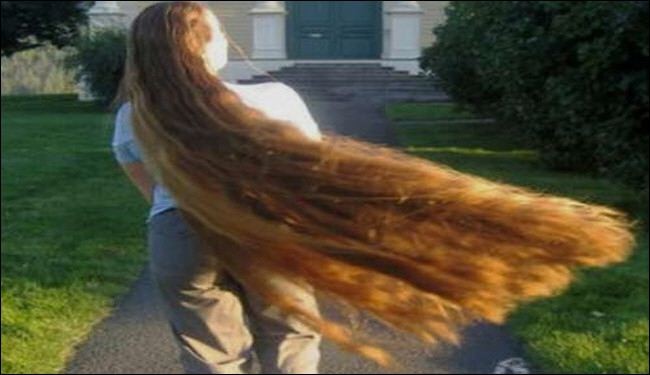 7665 7 شعر طويل جدا اول مرة اشوفه - اطول شعر فى العالم كله هند